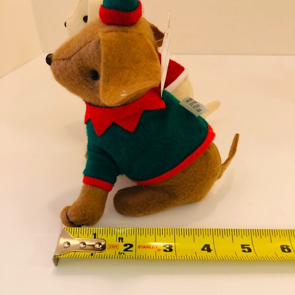 Target Bullseye Playground Christmas Holiday Felt Plush Dogs - Picture 13 of 16